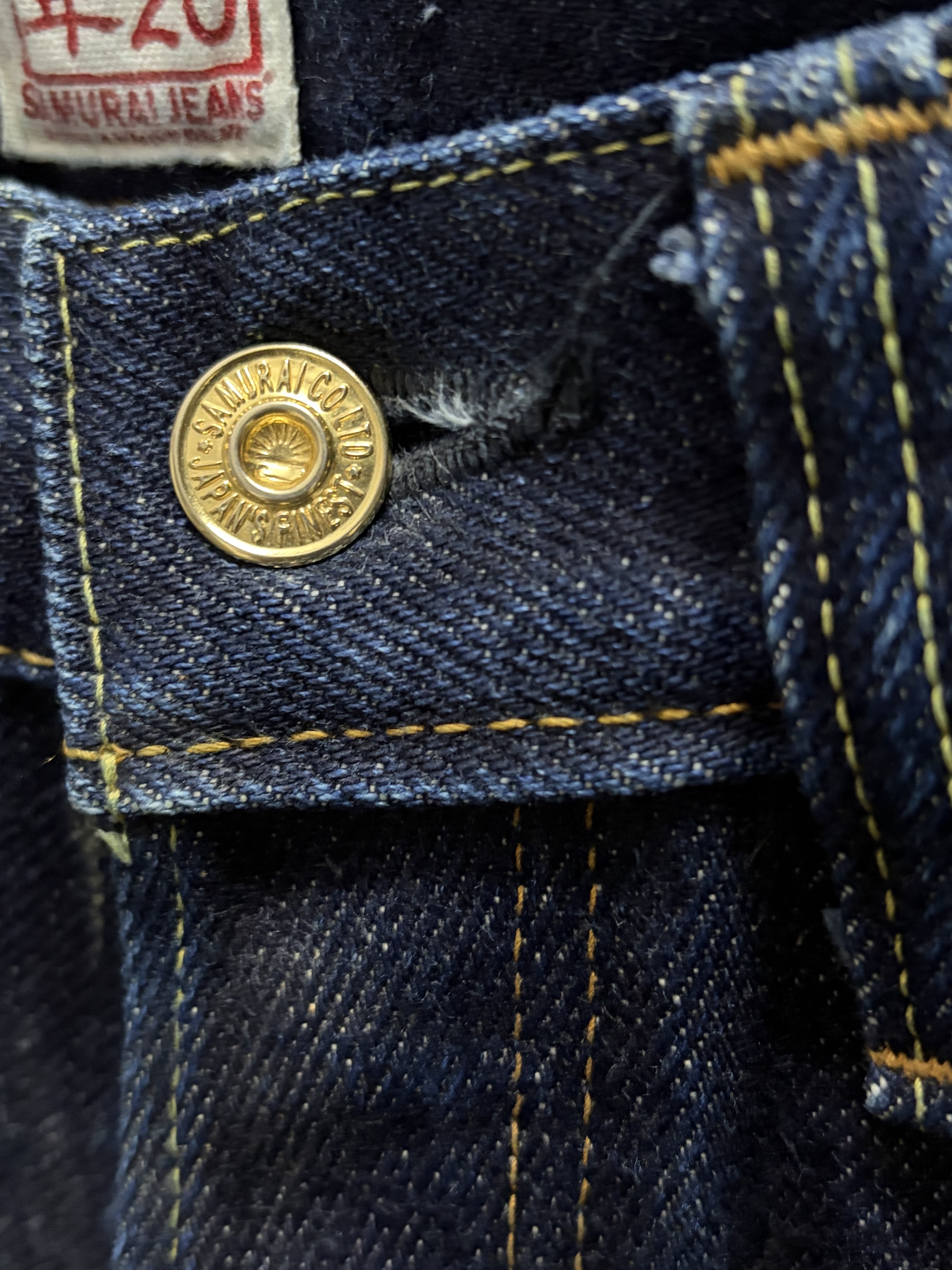 SAMURAI JEANS 20th Special Edition 25oz s510xx Jeans