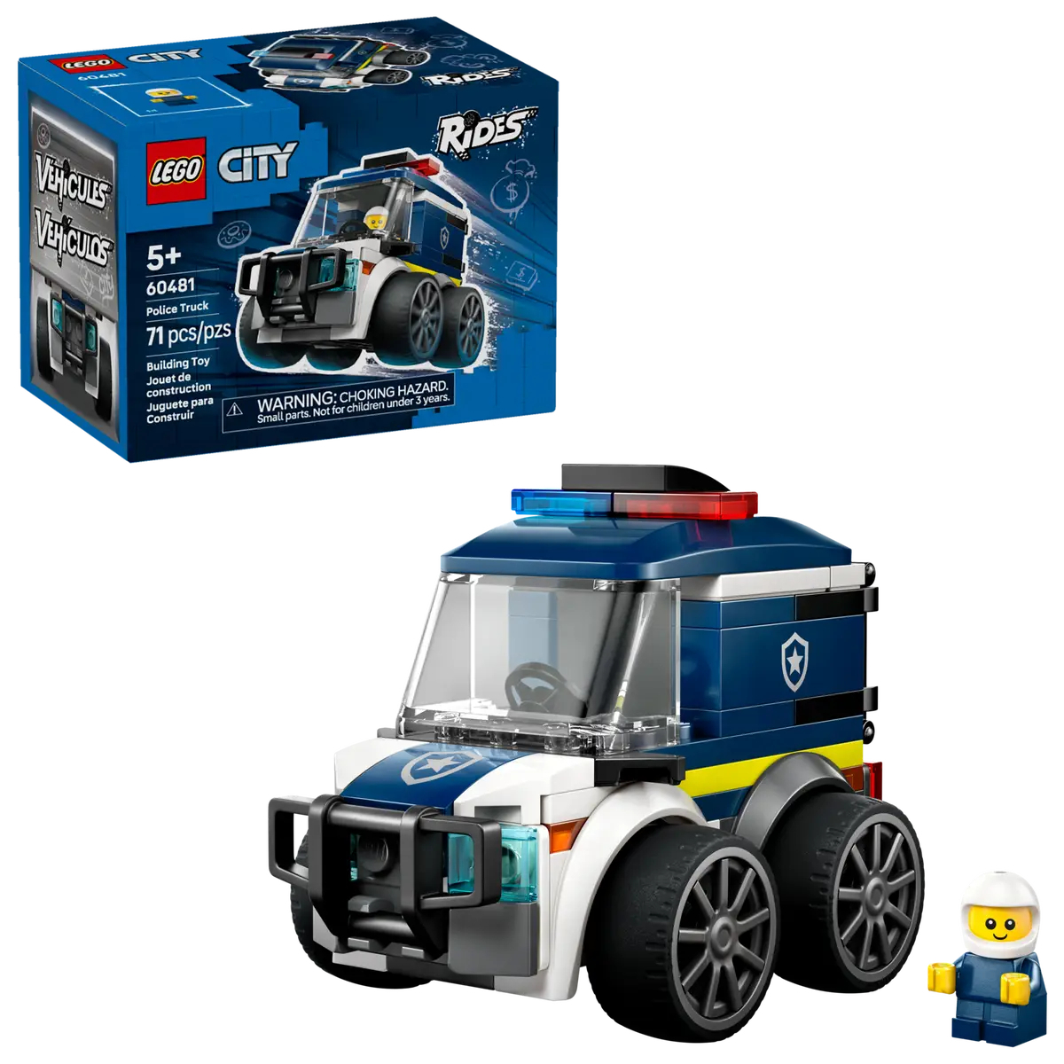 LEGO 60481 Rides－警用卡車