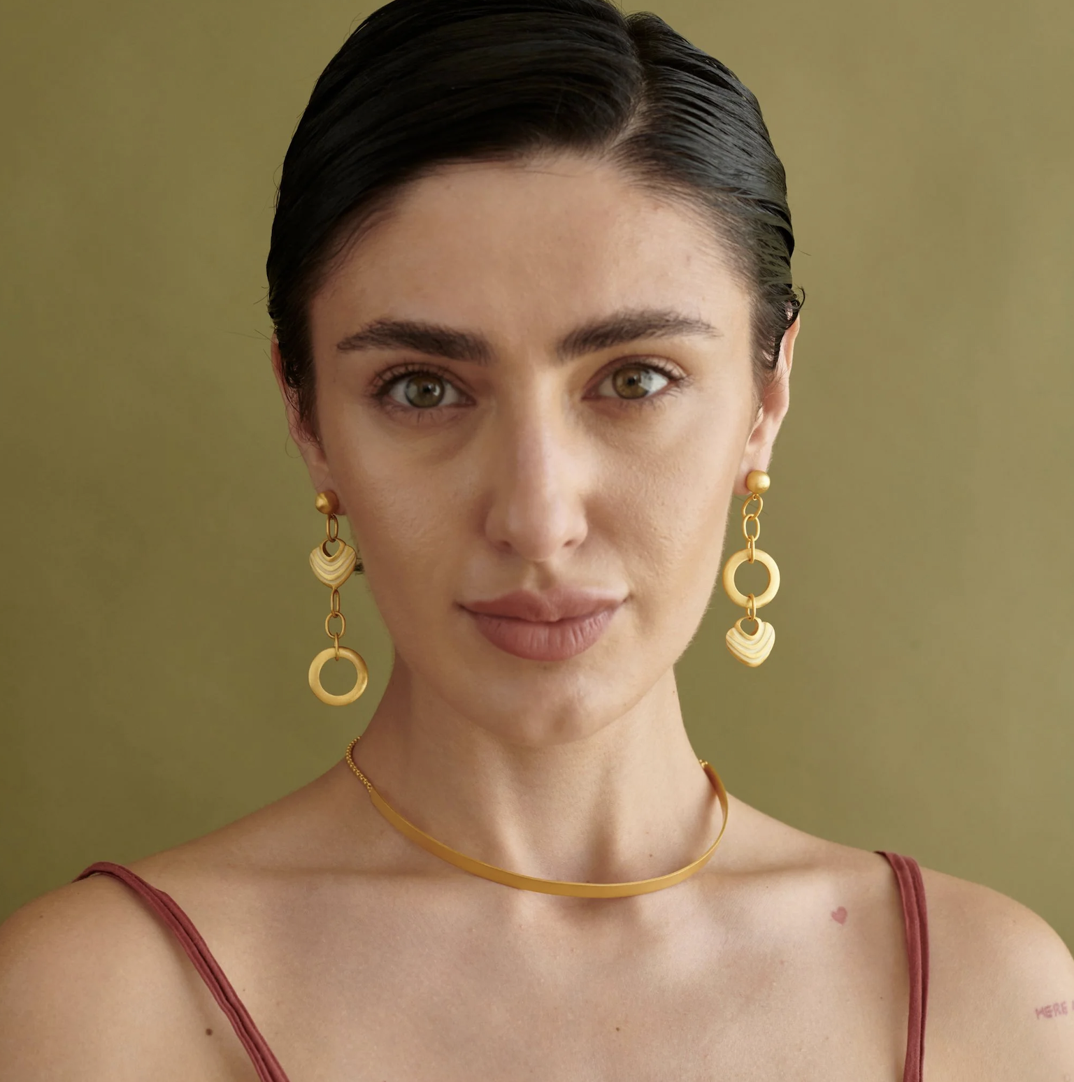 【 Jewelry 】心之光環串耳環