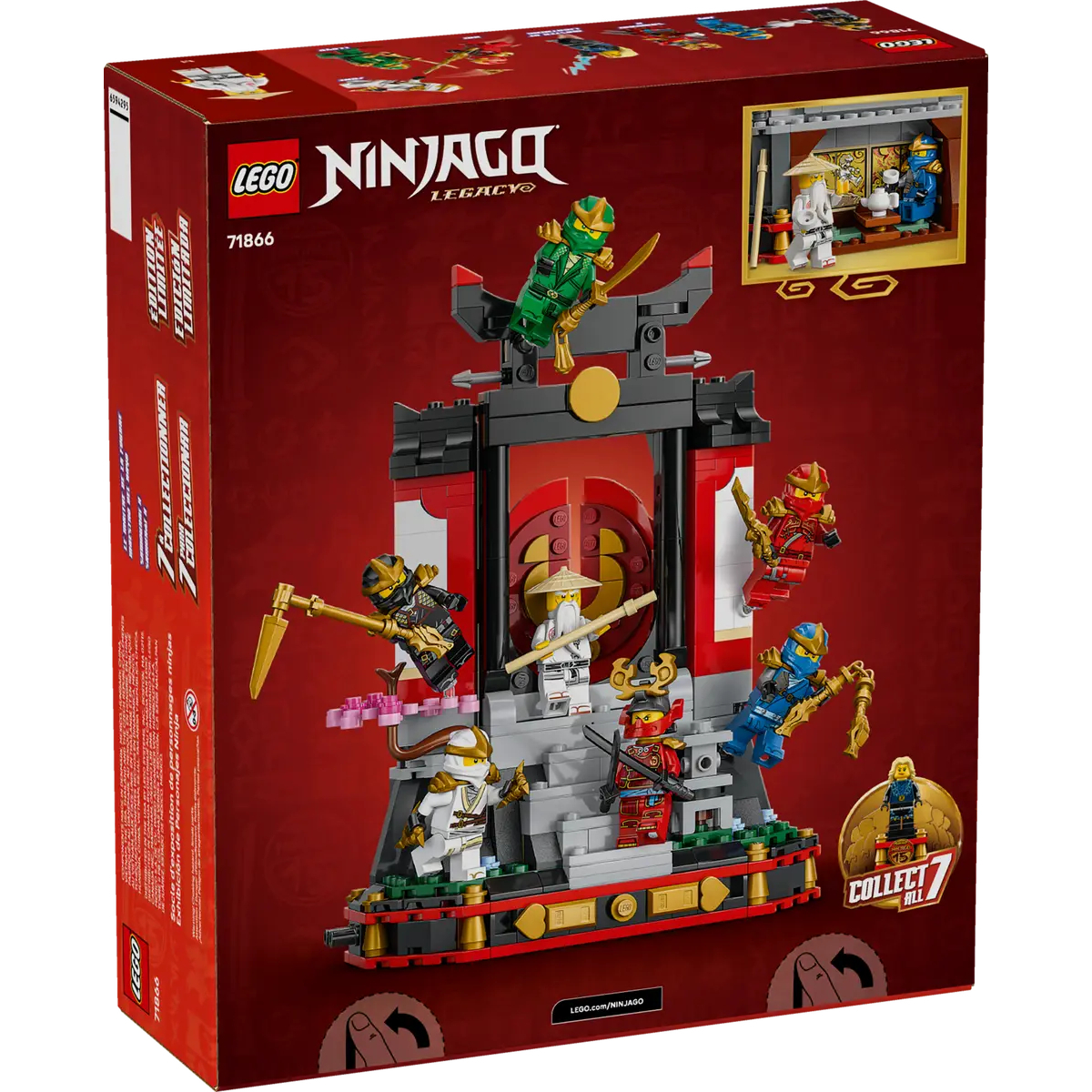 LEGO 71866 忍者角色擺飾15 週年紀念版