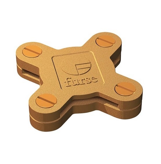 U605  "Furse"  銅色十字碼