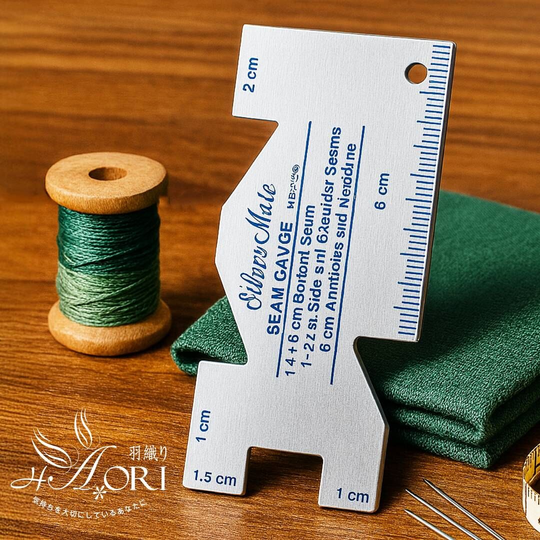Seam allowance ruler (ironing suitable)