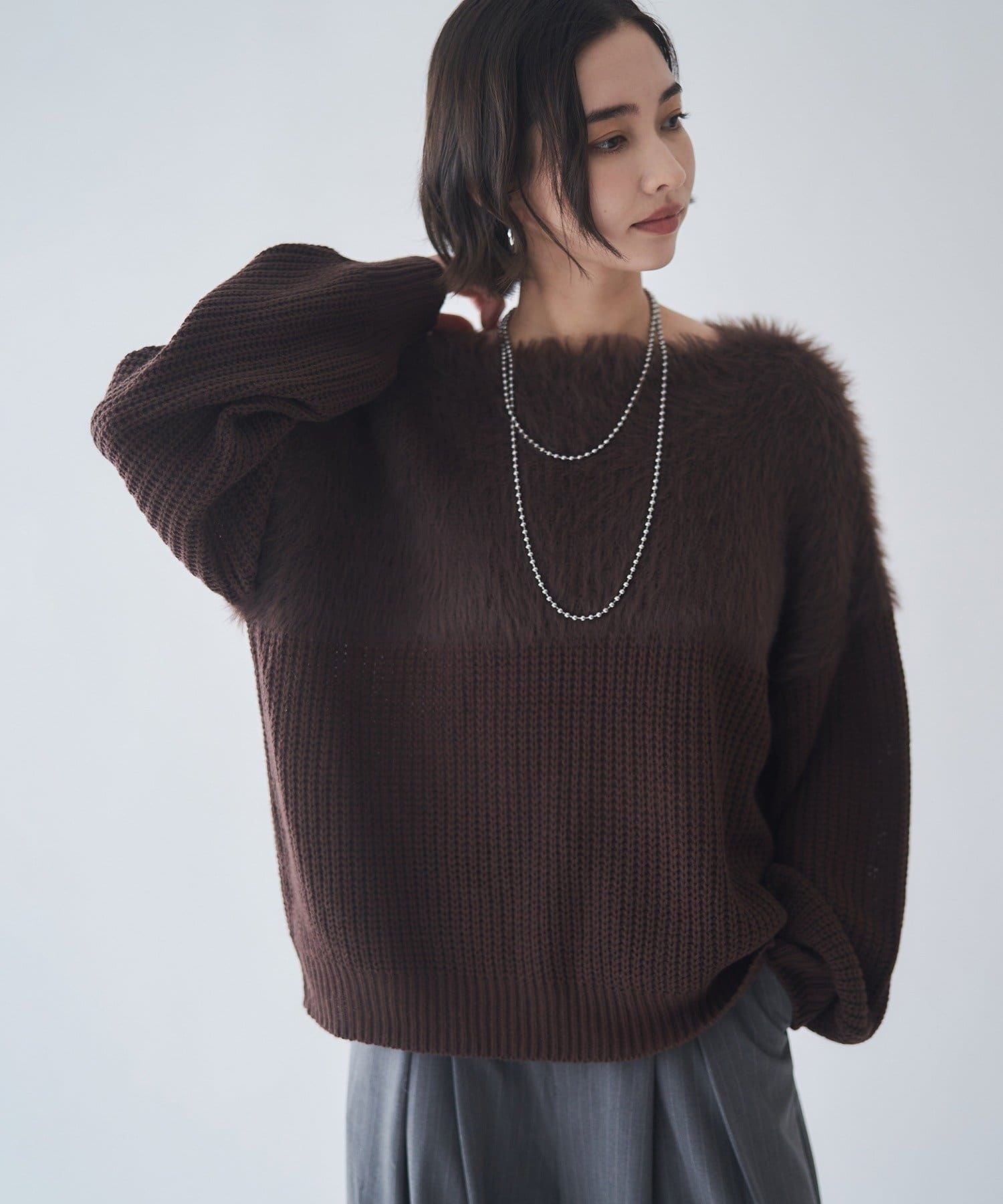 日本預訂 WINTER SALE ODO 毛絨套頭衫