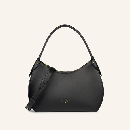 1FL0104-240 [FLEURON] Pivoine Noir Lisse #MAF10VL0303BLK (EU)