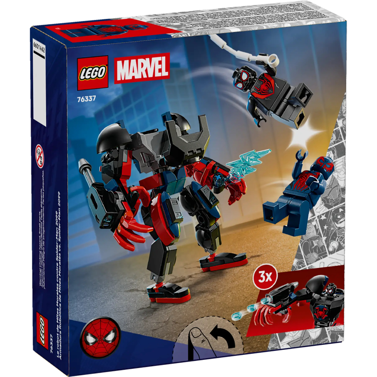 LEGO 76337 邁爾斯摩拉斯機甲大戰蜘蛛人 2099