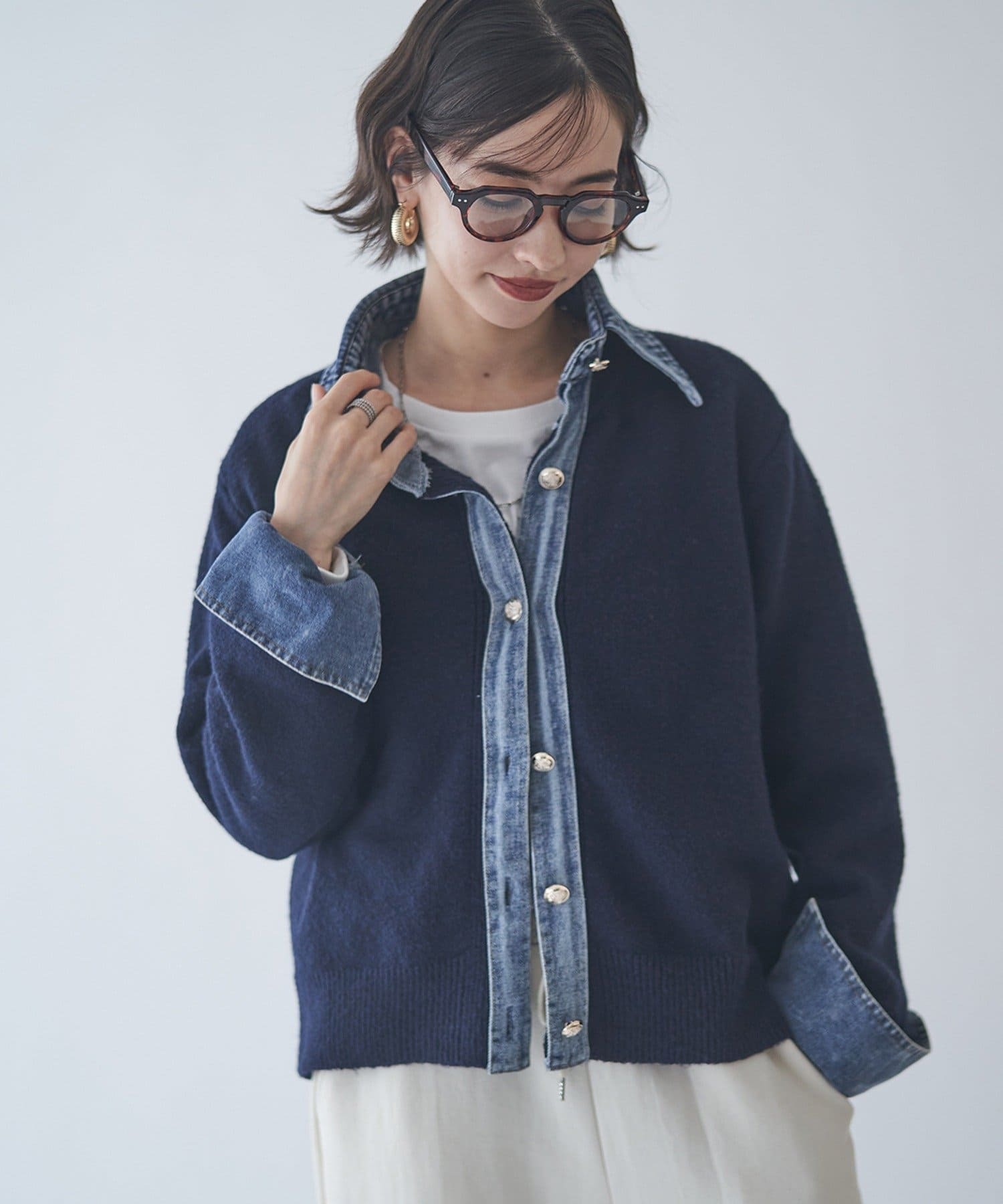 日本預訂 WINTER SALE ODO 牛仔開襟衫