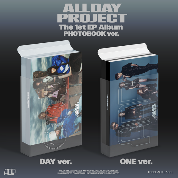 ADP The 1st EP Album 'ALLDAY PROJECT' (PHOTOBOOK ver.) (Random Ver.)