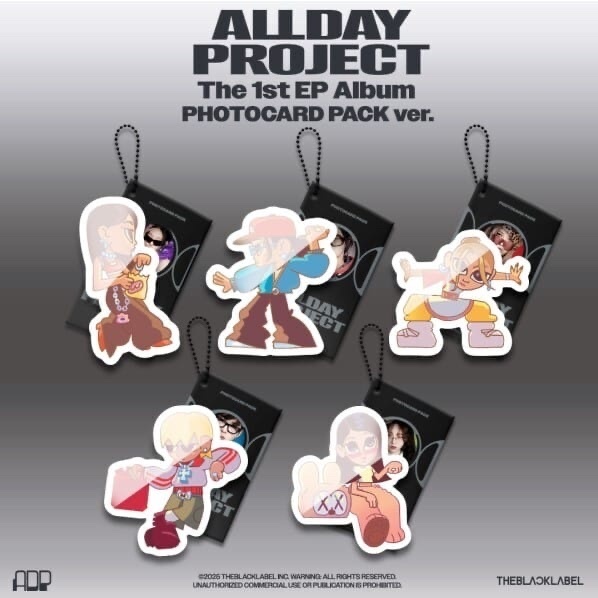 ADP The 1st EP Album 'ALLDAY PROJECT' (Photo card ver.) (Random Ver.)