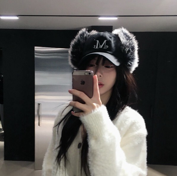 🇰🇷Mucent 毛絨棒球帽