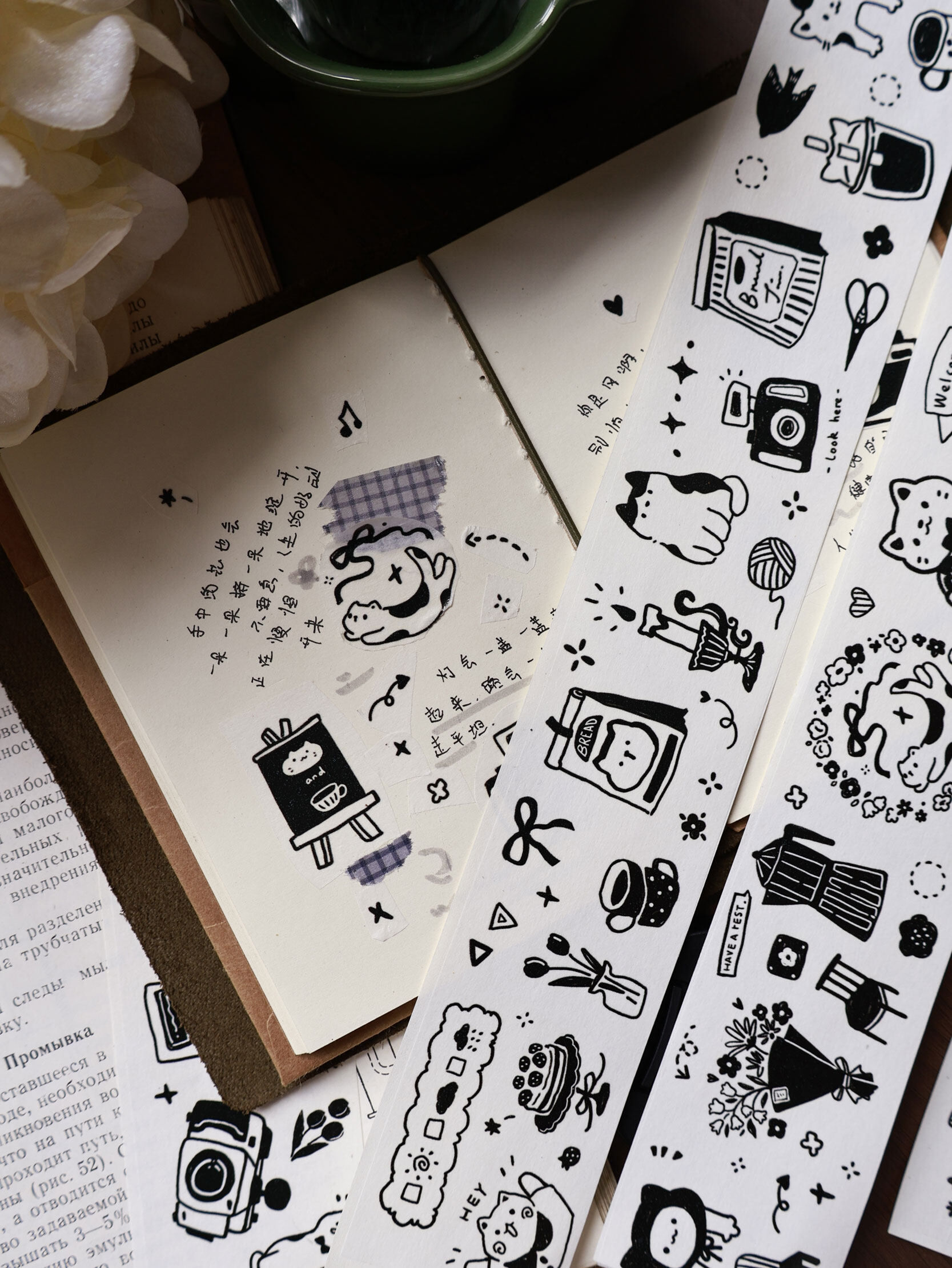 Yier Creative Studio - Cat Cafe Daily Kiss Cut