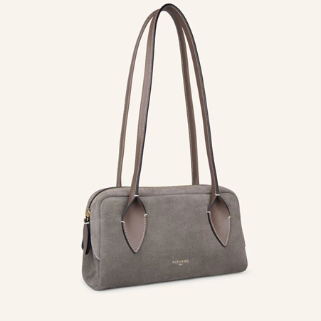 1FL0104-314 [FLEURON] Mini Bambou Suede Taupe #MAF18SV1108MOL (EU)