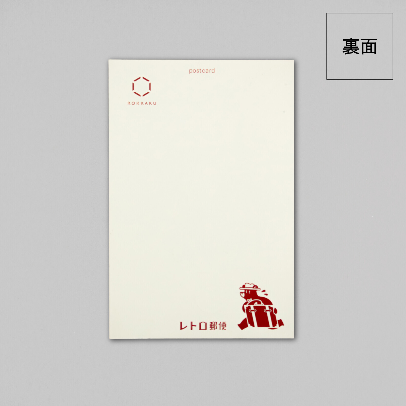 ob1toy＿BEAR'S 燙金明信片｜日本ROKKAKU