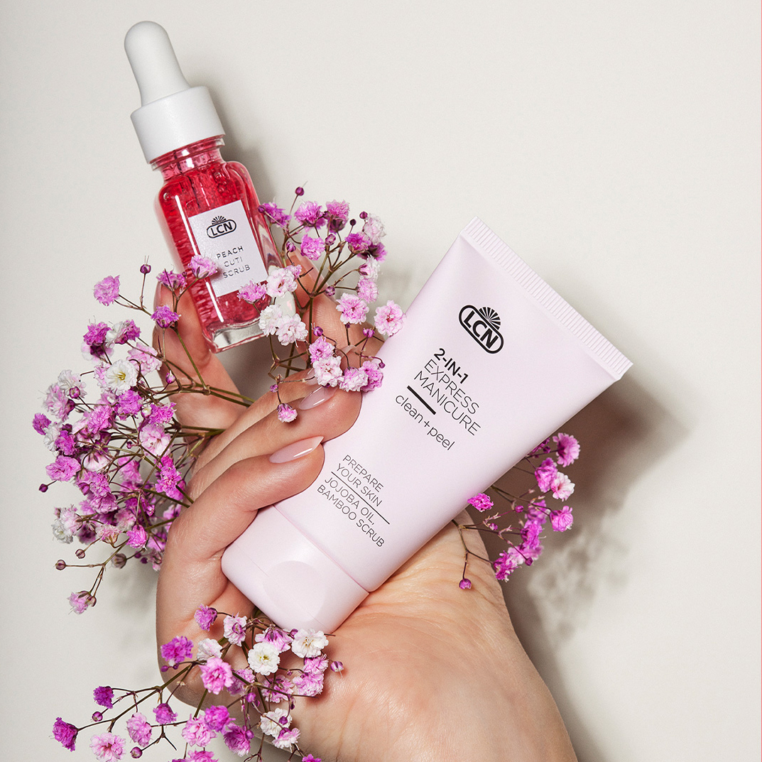 LCN 奢華SPA 養甲美手套裝（美白磨砂）1套2件