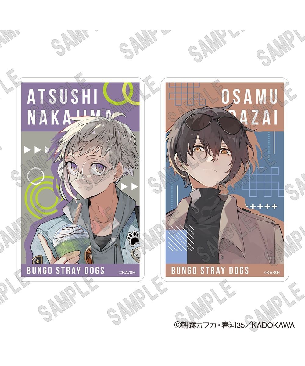 預購-「文豪Stray dogs」壓克力小卡套組(C107)【日本進口精品】