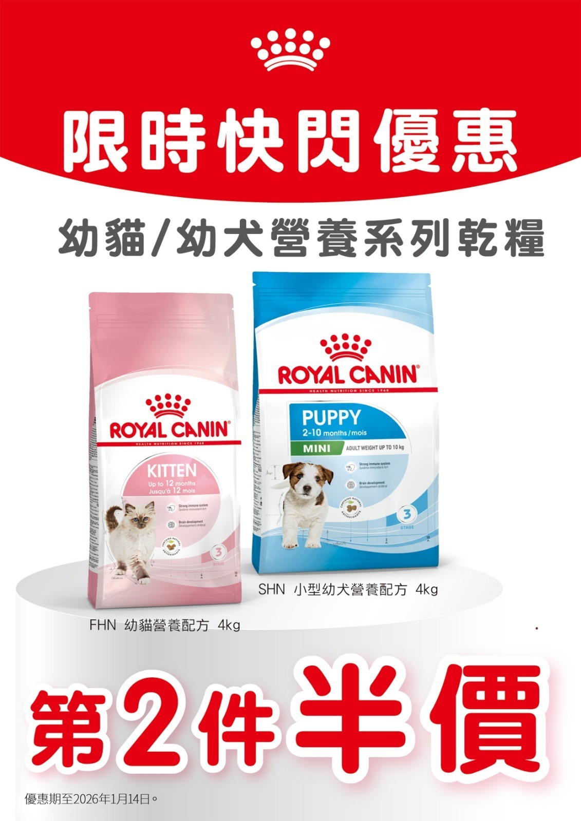 Royal Canin K36 幼貓營養配方4kg  *第2件半價*