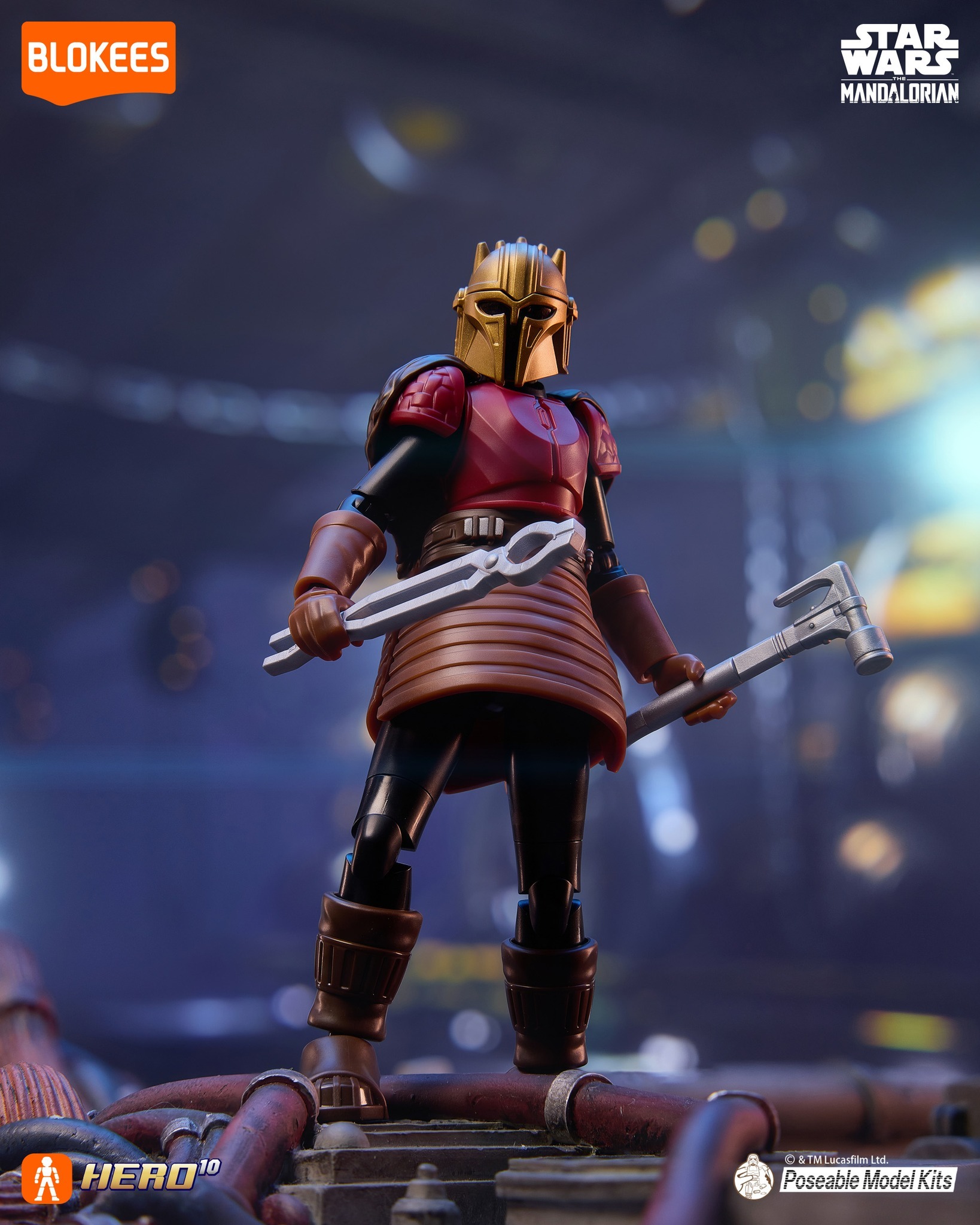 Blokees Figures - 星球大戰 GV01 - The Mandalorian 曼達洛人系列