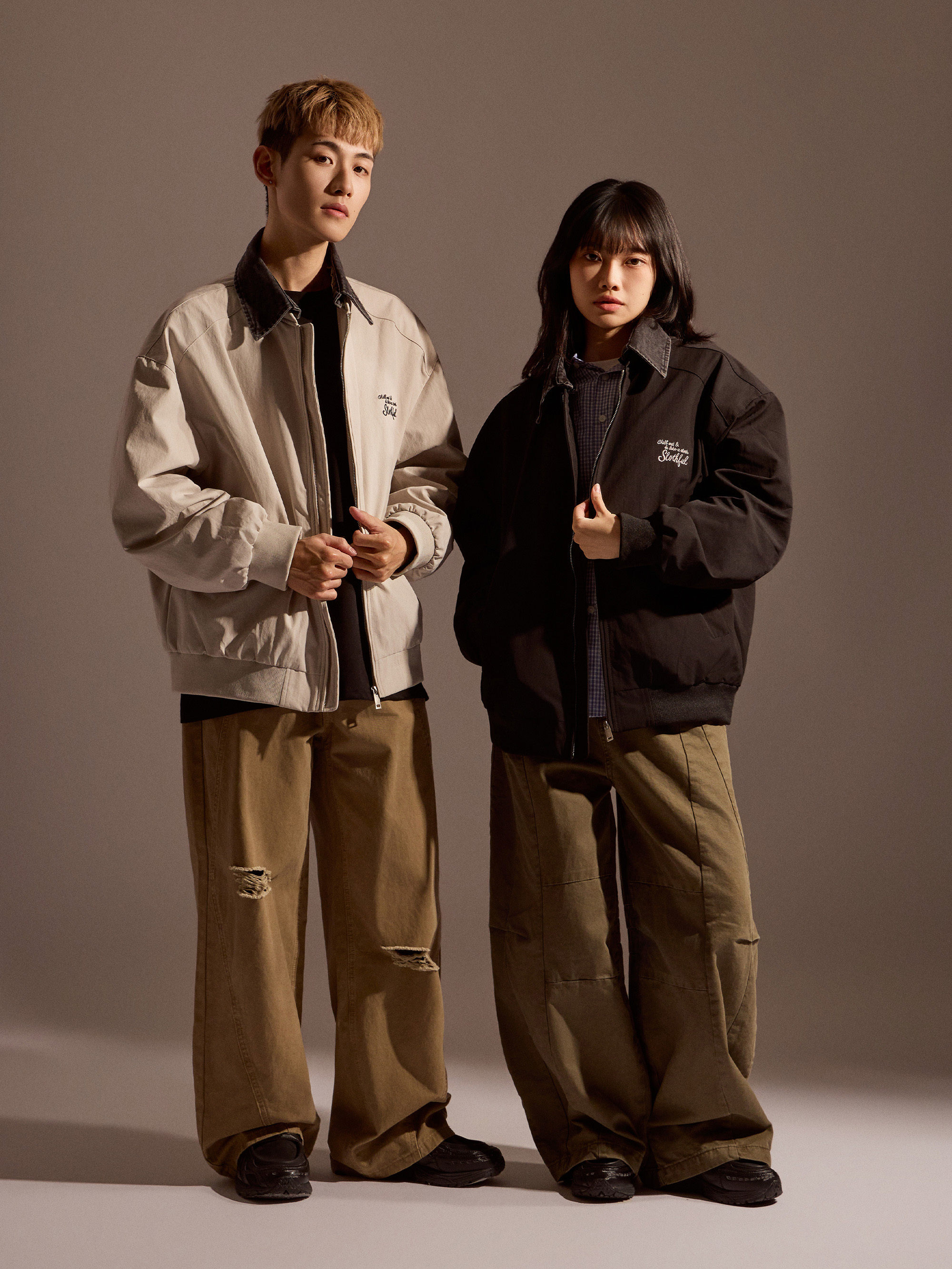 老錢牛仔領外套