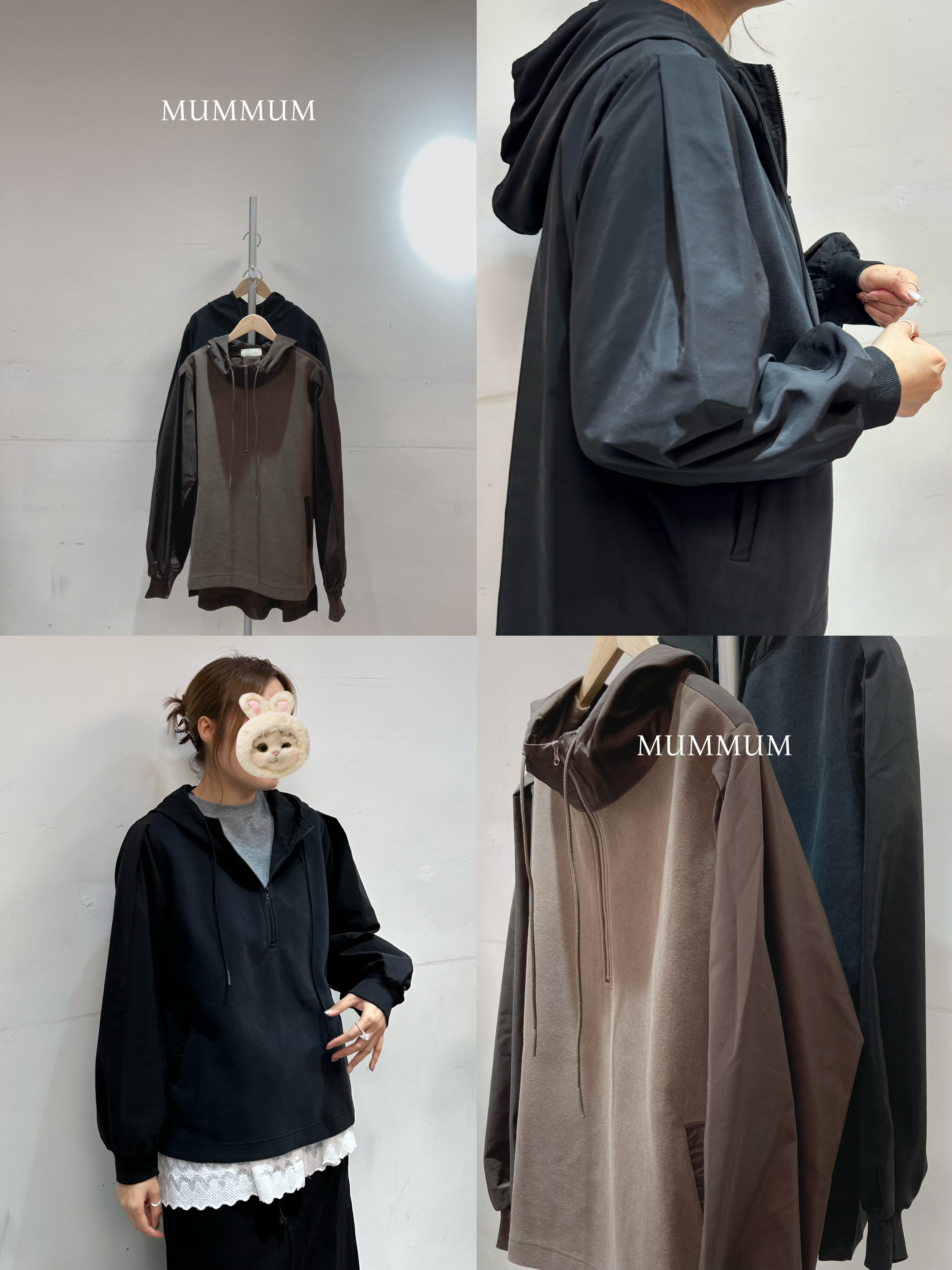 0213025a/深淺色似兩件衛衣 46/46/25-29