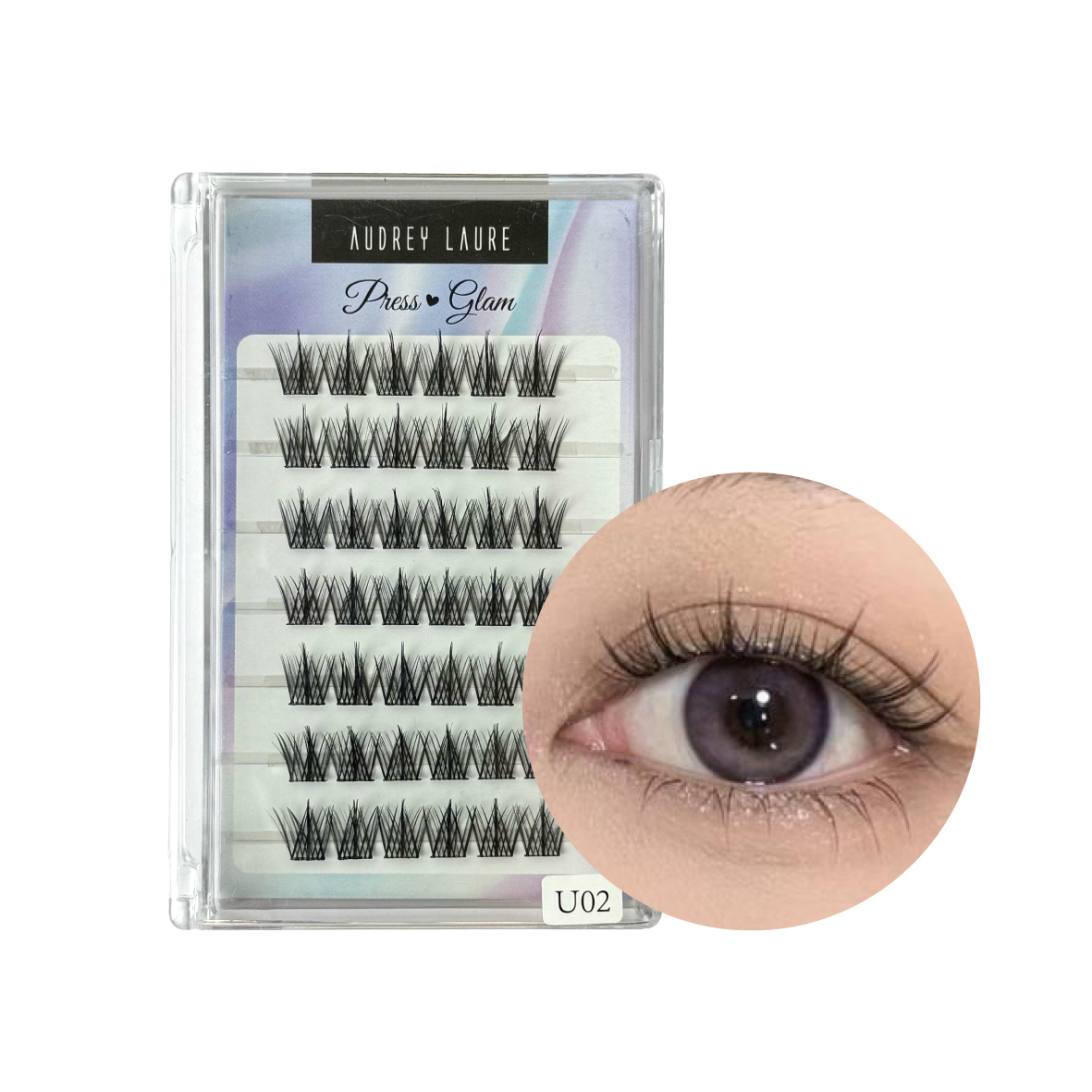 U02 素顏氣質 - AL 美妝睫毛  Audrey Laure