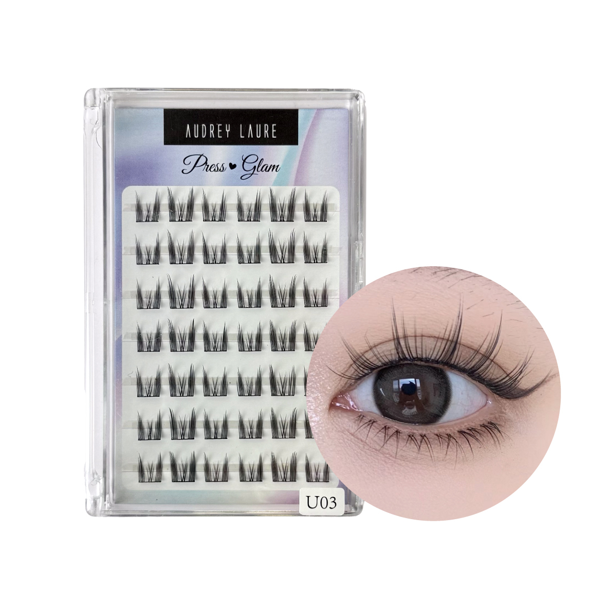 U03 甜美亮眼 - AL 美妝睫毛  Audrey Laure
