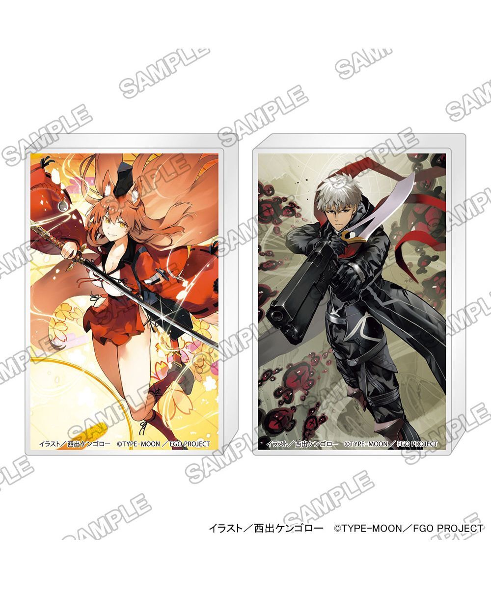 預購-Fate/Grand Order ‐ Epic of Remnant ‐ 亞種特異點EX 深海電腦樂土 SE.RA.PH C107 迷你壓克力飾牌套組【日本進口精品】