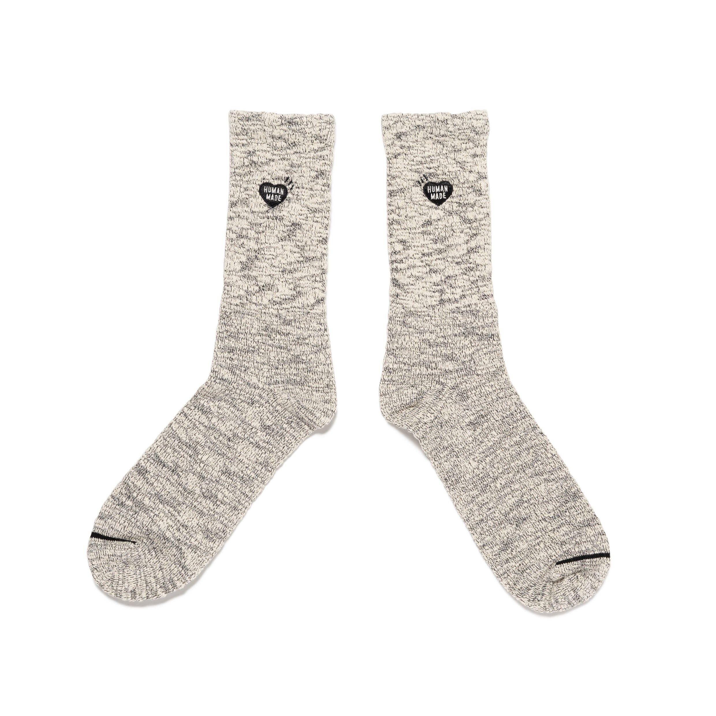 預購┃HUMAN MADE SLUB SOCKS 粗紡 愛心 襪子