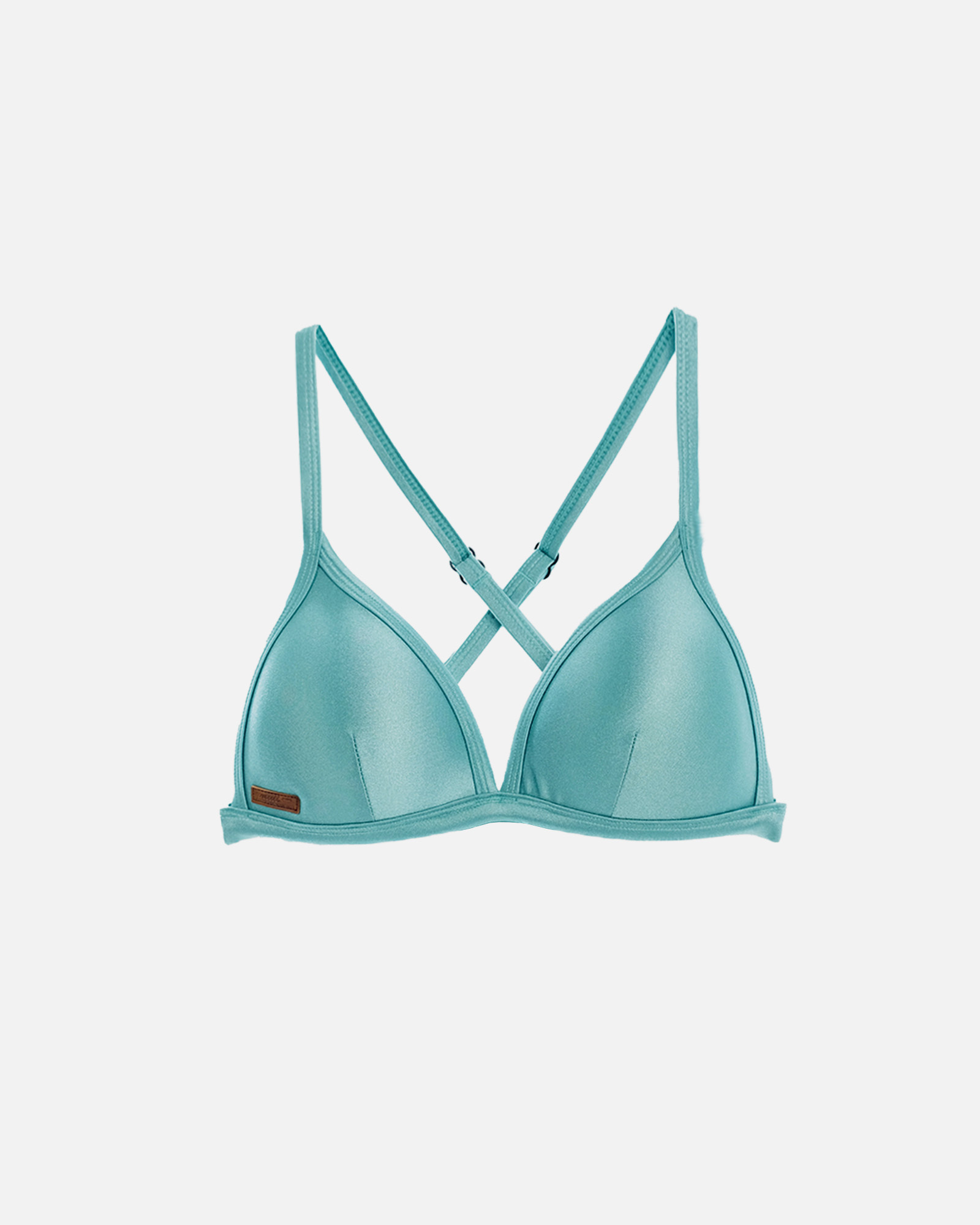 【絲光霧霾藍】UPii 三角美胸可調式背勾上衣