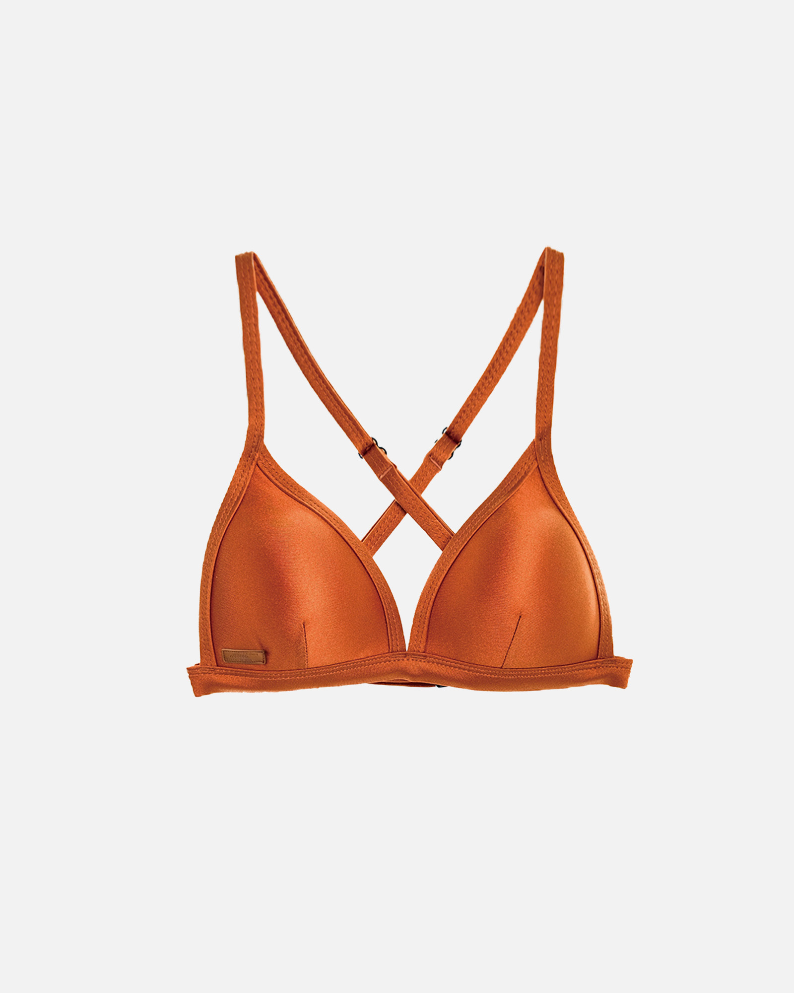 【絲光紅銅】UPii 三角美胸可調式背勾上衣