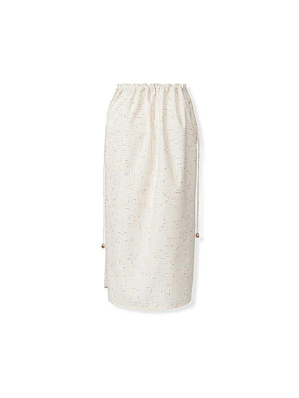 Fabiana Filippi  細紋側開叉長裙