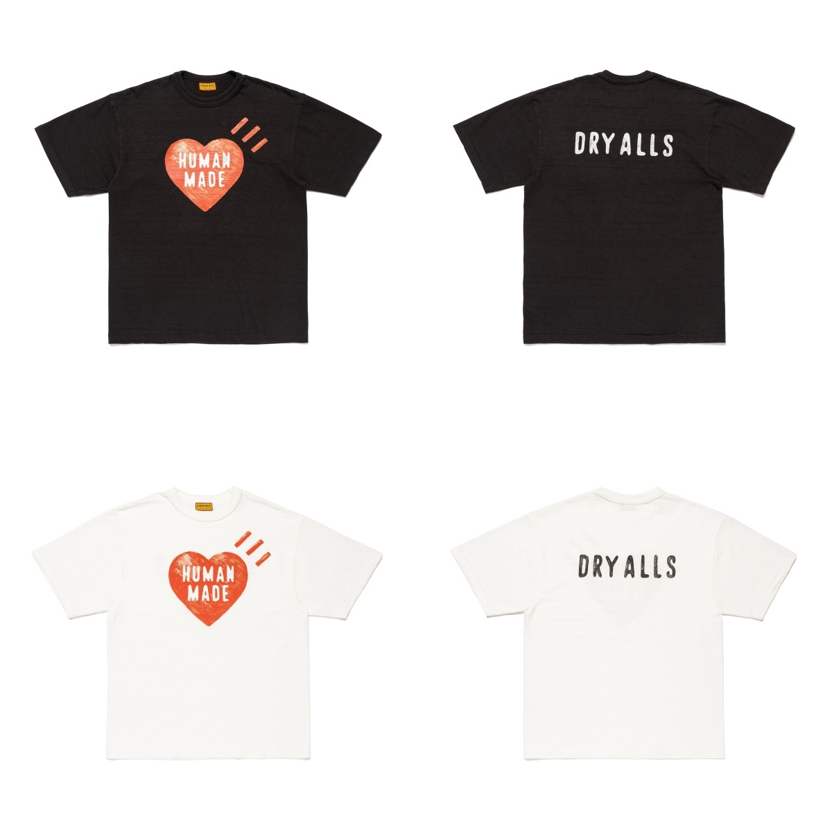 預購┃日本製 HUMAN MADE GRAPHIC T-SHIRT 復古 愛心 短袖 T恤