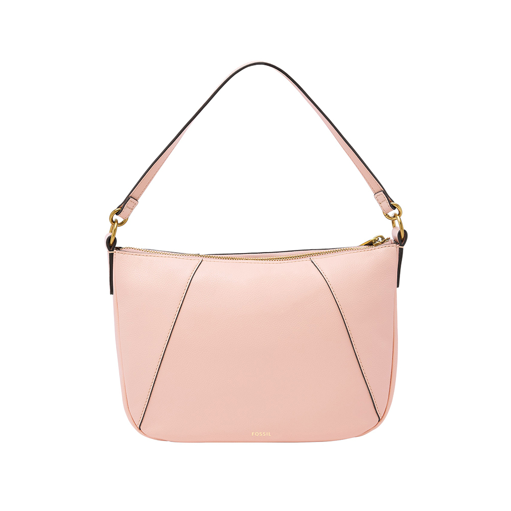 Skylar 真皮質感 腋下包/斜背包-粉紅色 SHB2656590