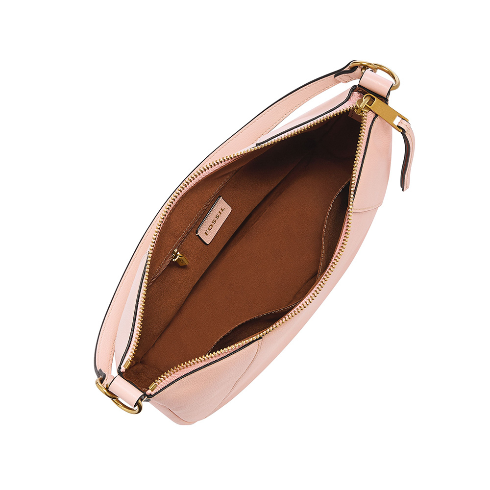 Skylar 真皮質感 腋下包/斜背包-粉紅色 SHB2656590