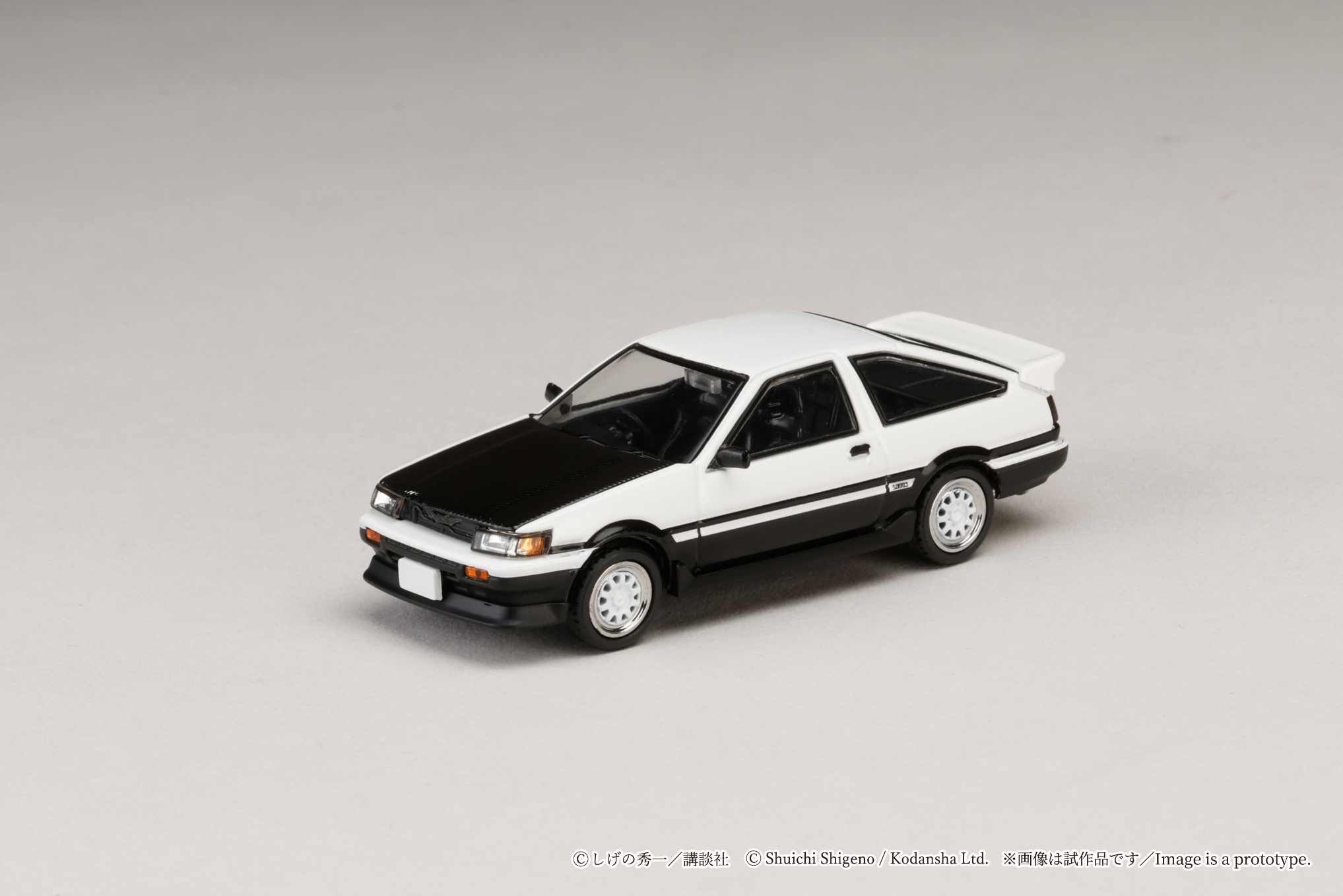 [預訂] Hobby Japan 1/64 Toyota COROLLA LEVIN (AE86)/頭文字D 秋山 涉VS高橋 啓介