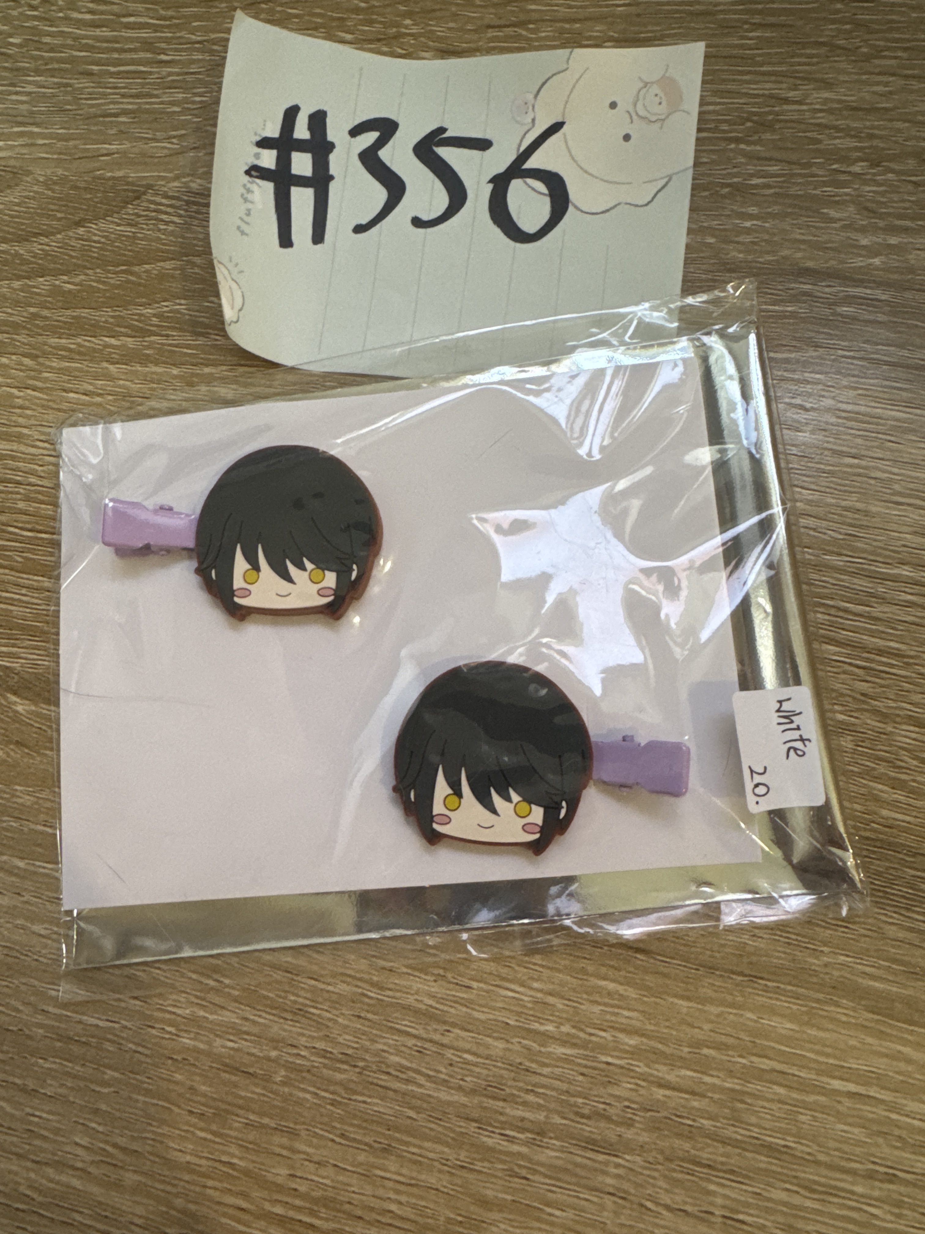 魔法使的約定 WHITE 髮夾#356