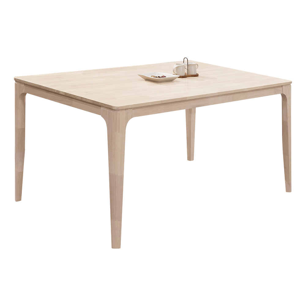 瑟雷夫5尺全實木餐桌/休閒工作桌