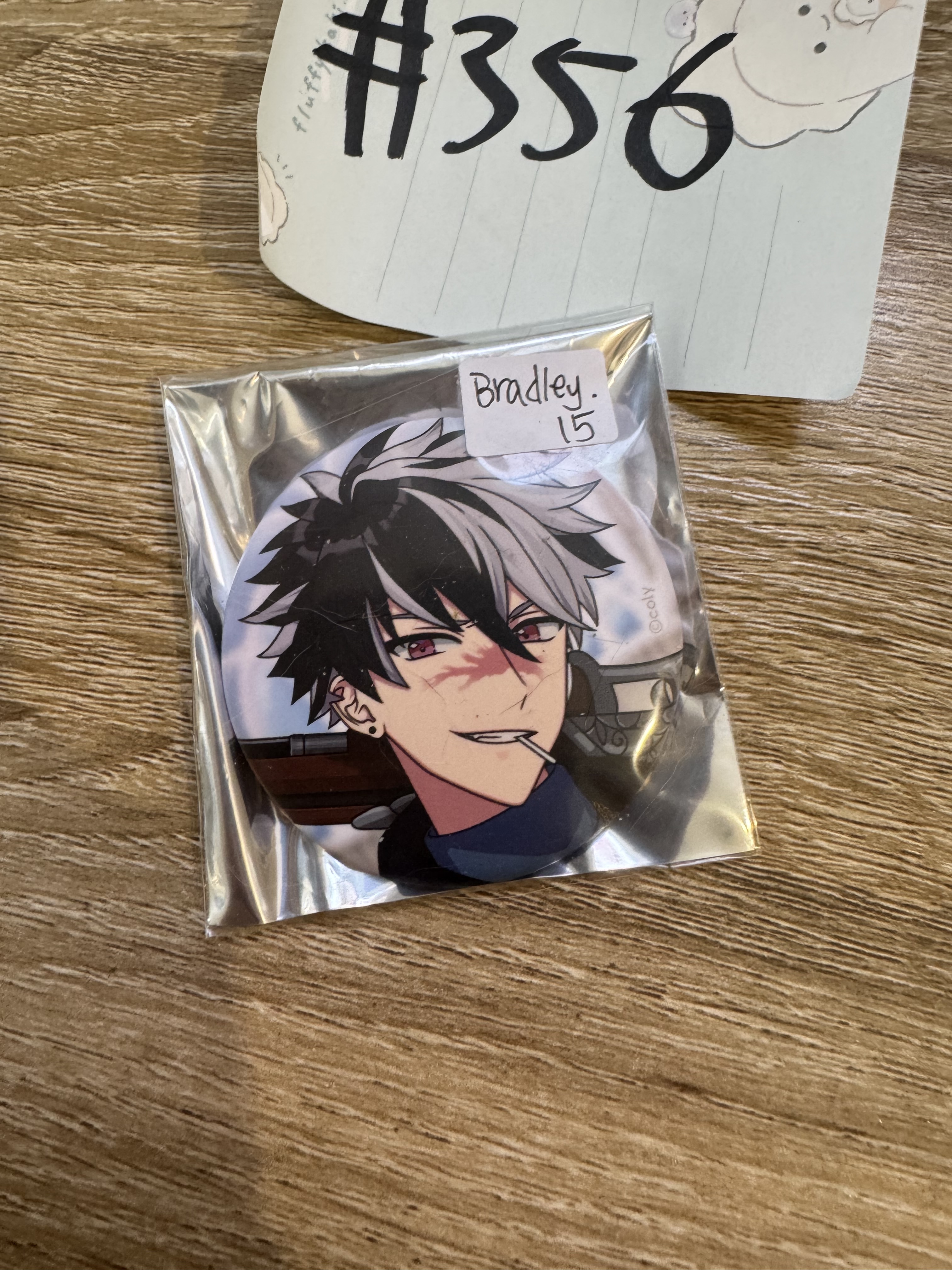 魔法使的約定 BRADLEY 襟章#356