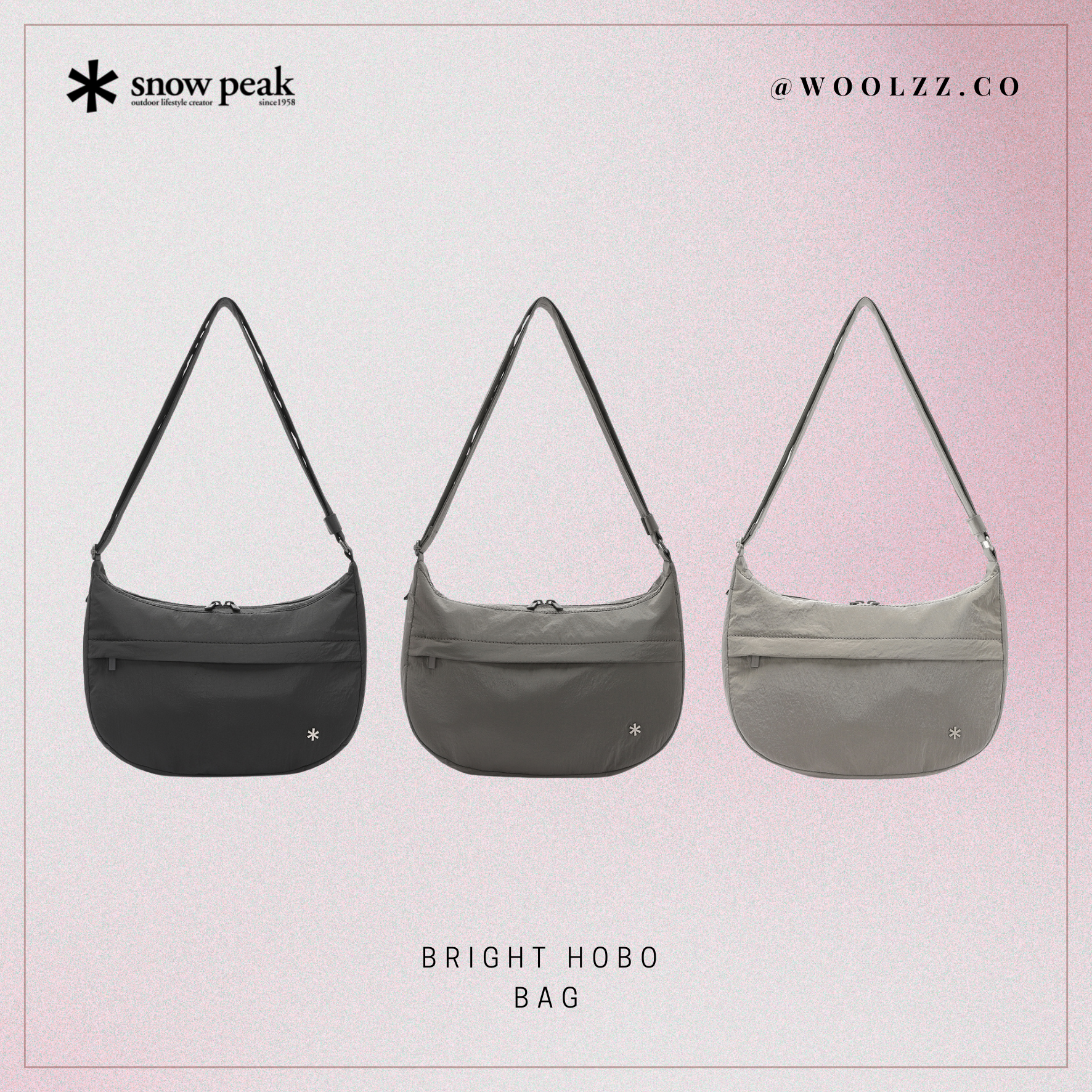 Snow Peak 亮面 Hobo 腋下包 S25SWF-CB77