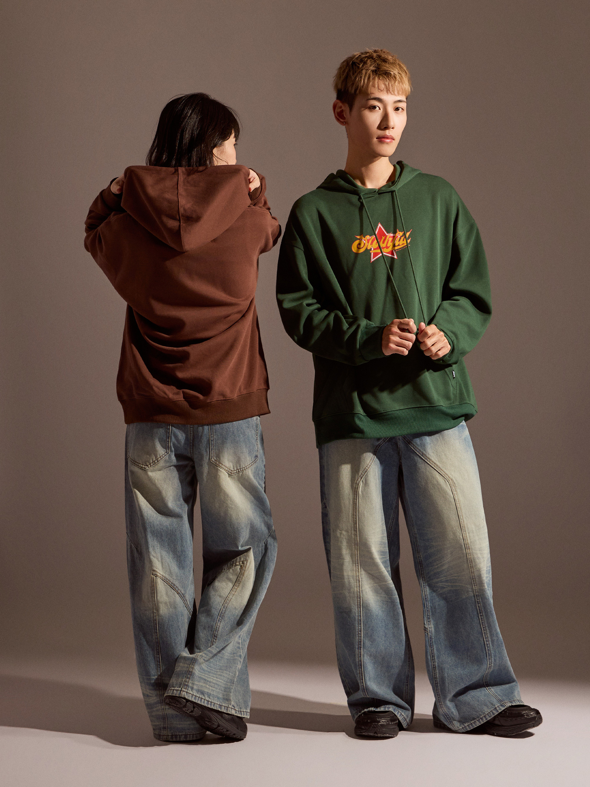 行走摺痕藝術大師褲