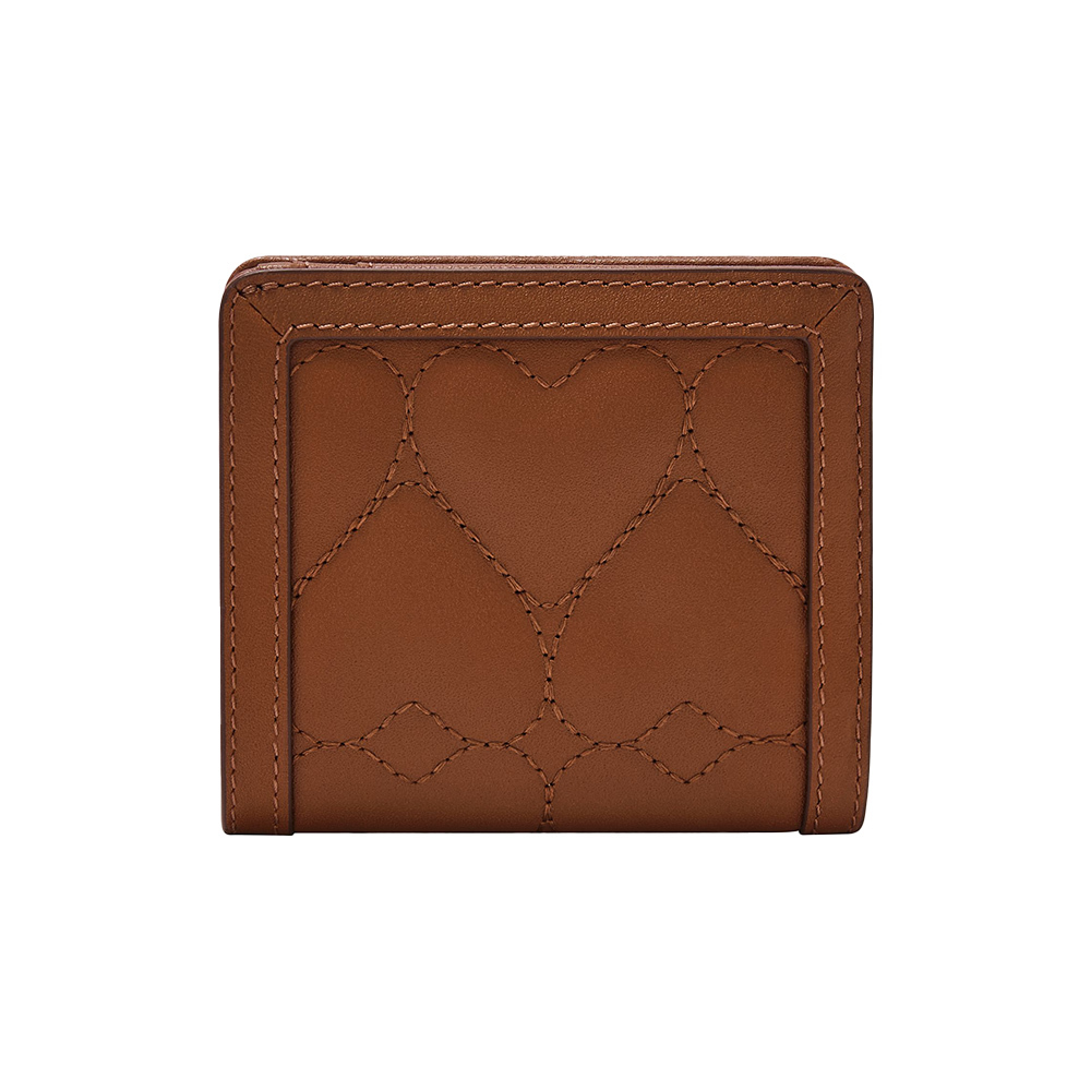 Logan 真皮 短夾-棕色 SL10097388