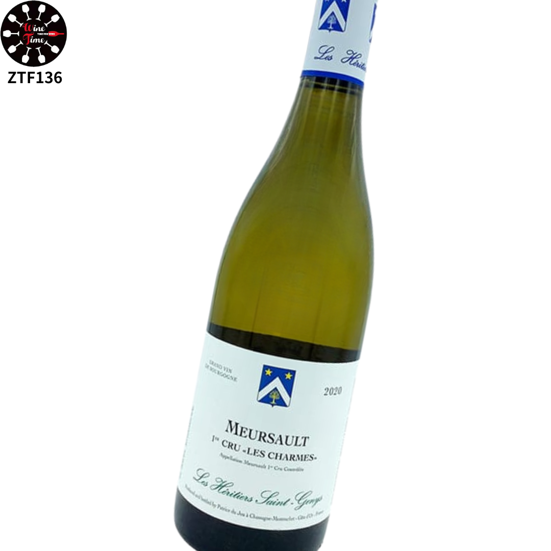 Les Heritiers Saint Genys Meursault 1er Cru Les Charmes 2020 Blanc