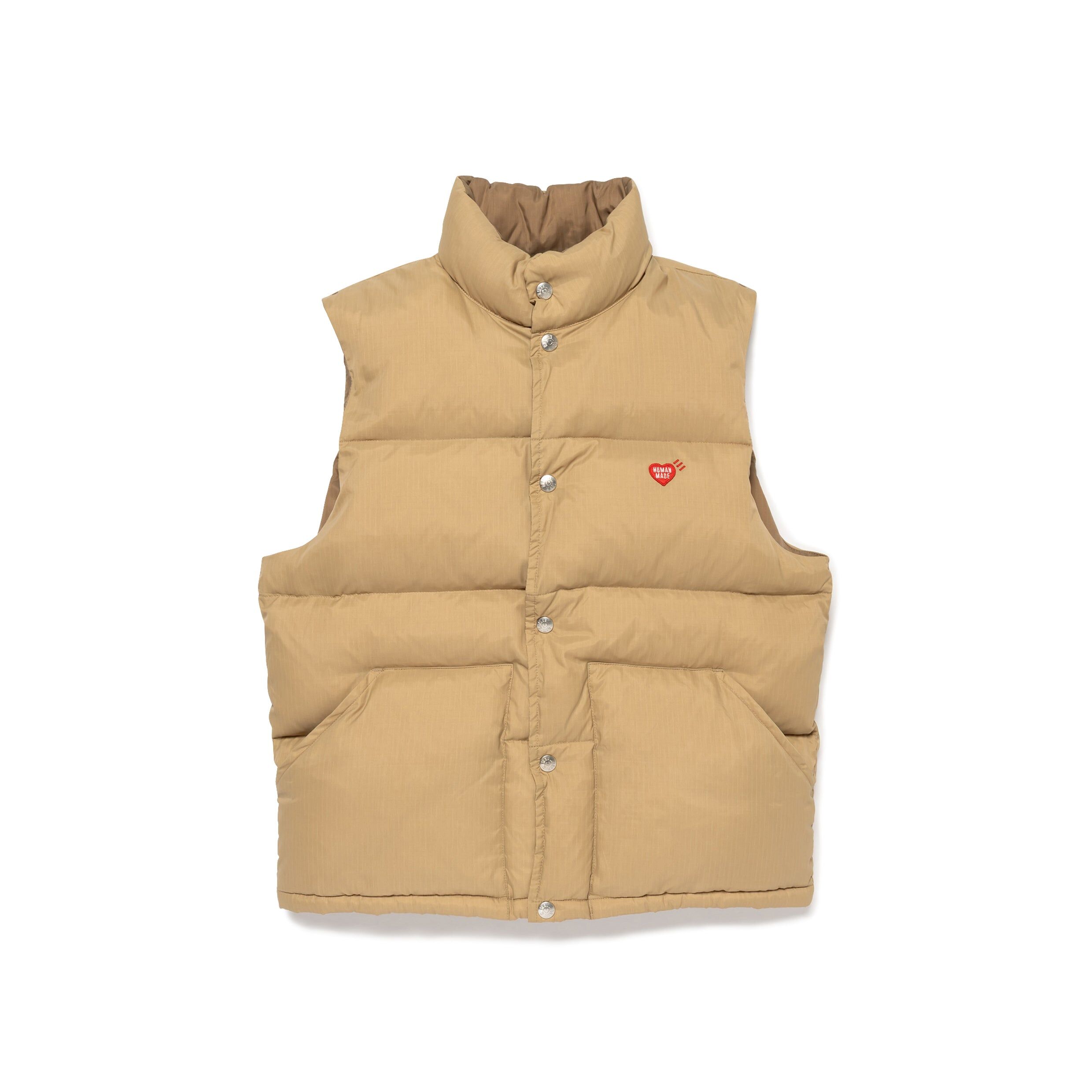 預購┃HUMAN MADE DOWN VEST 愛心 尼龍 羽絨 背心