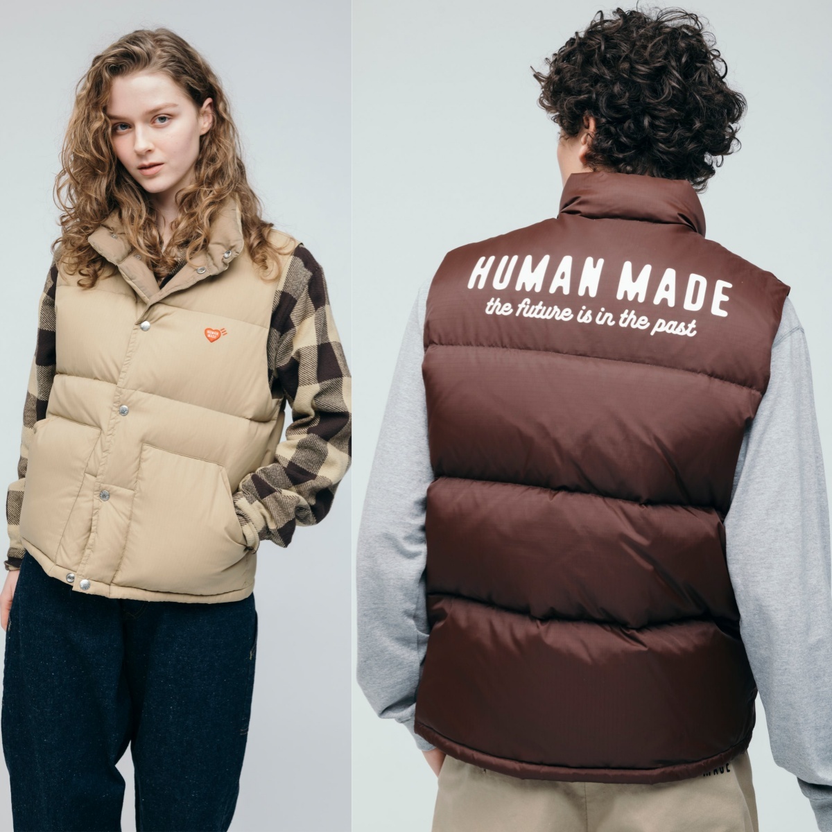 預購┃HUMAN MADE DOWN VEST 愛心 尼龍 羽絨 背心