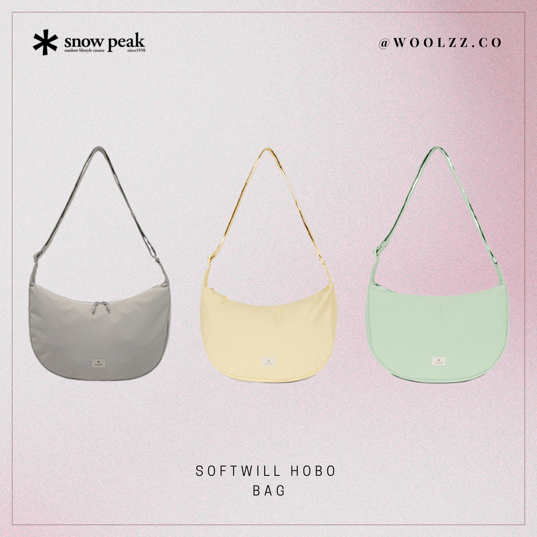 Snow Peak Softwill 半月包 S24SWF-CB24