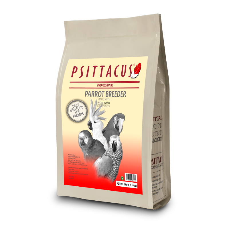 Psittacus 鸚鵡繁殖糧 - 3kg