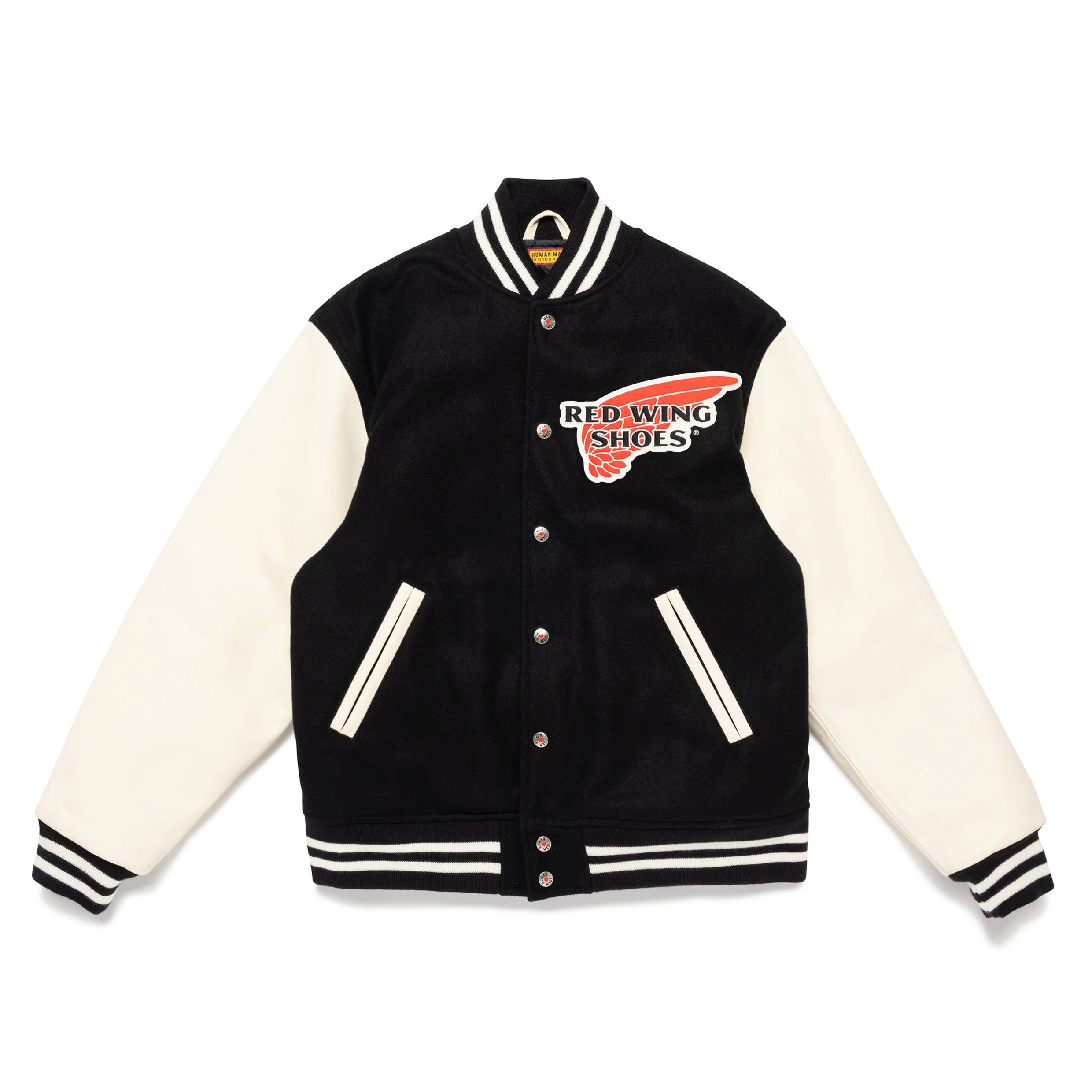 預購┃日本製 HUMAN MADE x RED WING VARSITY JACKET 聯名 羊毛混紡 夾克 棒球 外套