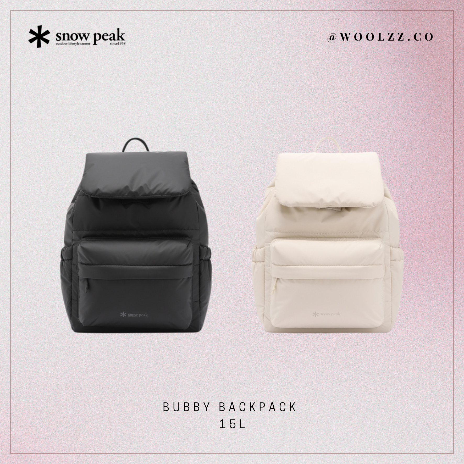 Snow Peak Bubby 後背包 15L S24WWF-BP51