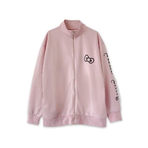 26001-KT Sanrio Hello Kitty 日燒長腿拉鍊外套 粉紅色 #JP-SM25-210PK