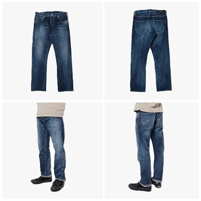 VISVIM SOCIAL SCULPTURE DRY DENIM-3 - SIZE 1 IN STOCK NOW (現貨發售中)
