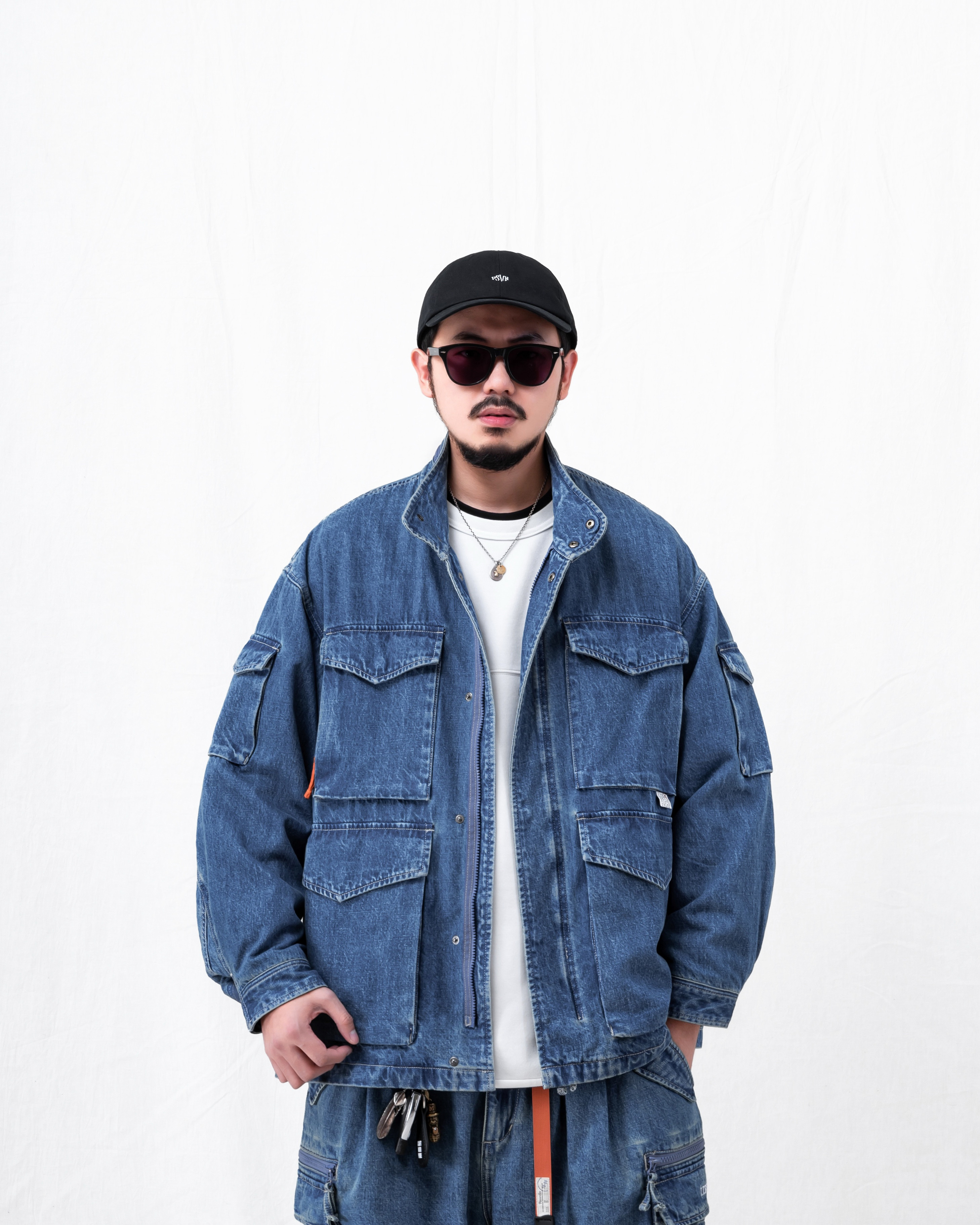 PERSEVERE M65軍裝外套 水洗煙灰/水洗牛仔藍 25 A/W M65 Military Jacket