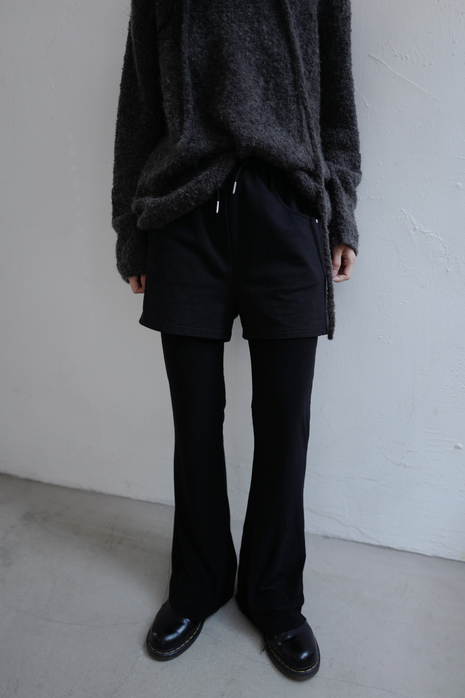 PDD SHORT189 cotton shorts with belt